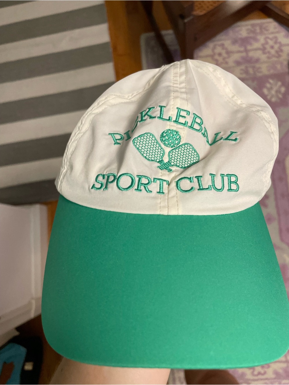 Pickleball Sport Club White and Teal NWT